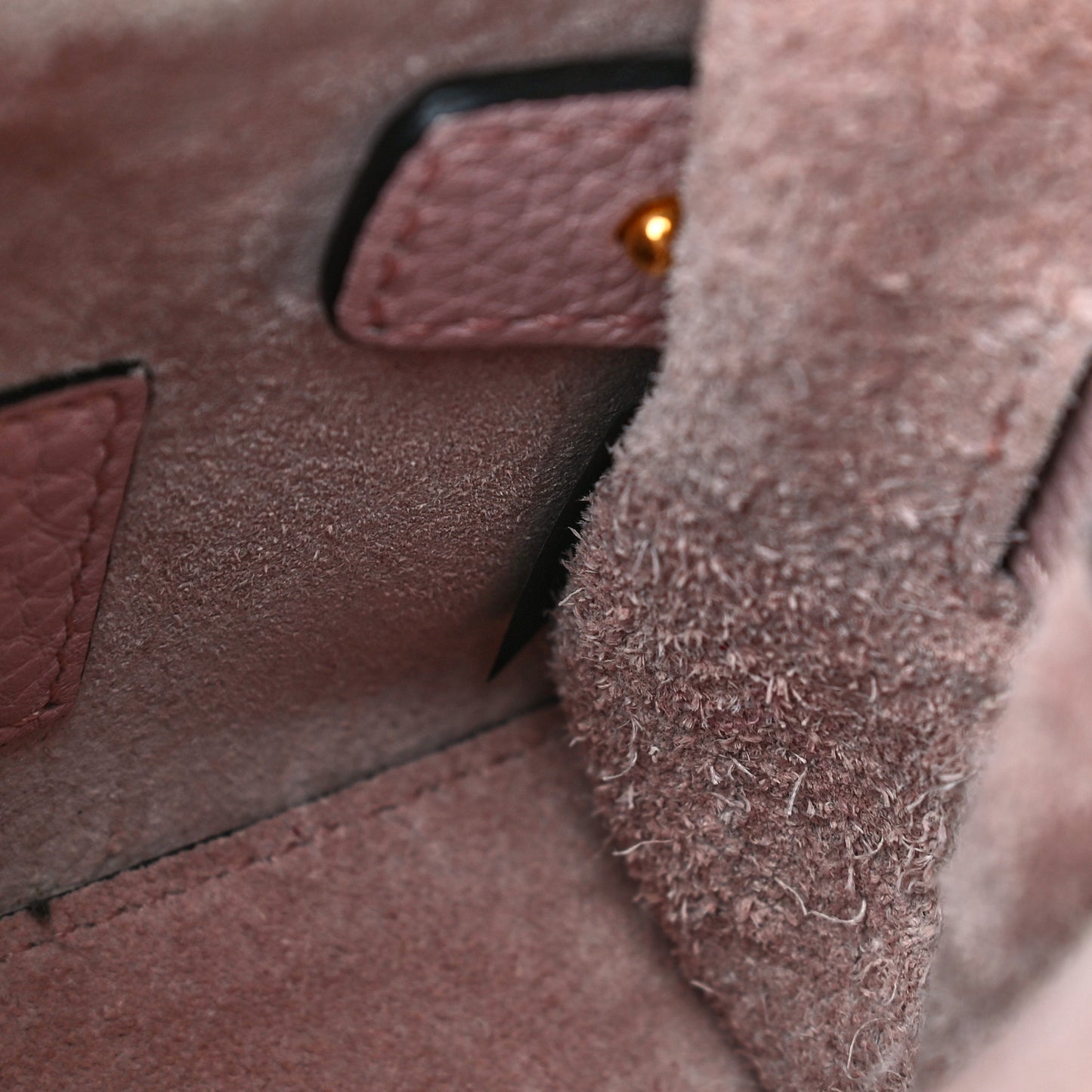 Grained Calfskin Mini My Rockstud Frame Bag Poudre