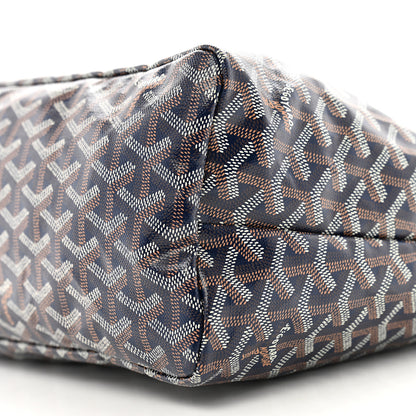 Goyard Goyardine Boheme Hobo Navy Blue 11 of 11