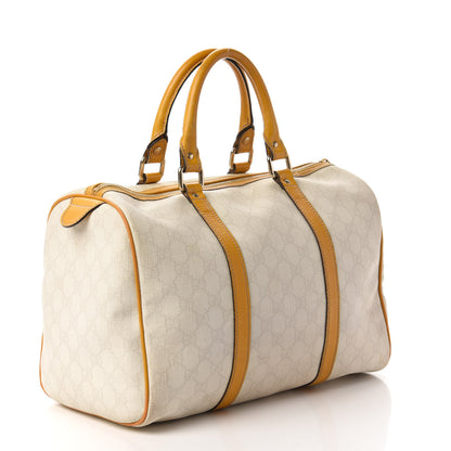 Gucci GG Plus Monogram Medium Joy Boston White Yellow 3 of 11