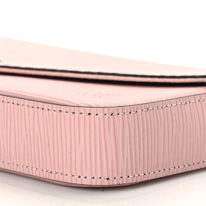 Louis Vuitton Epi Pochette Felicie Rose Ballerine 9 of 9