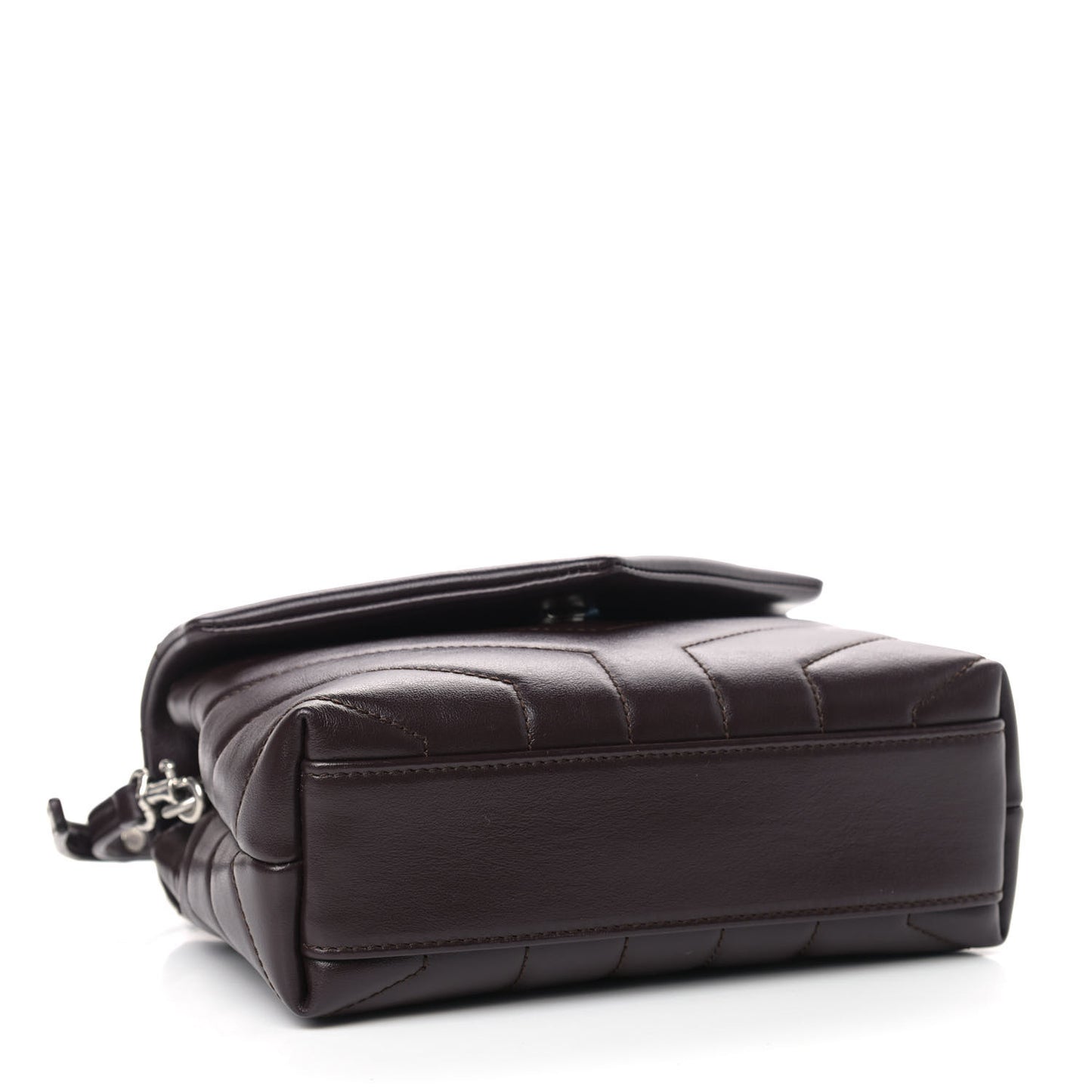 Calfskin Y Quilted Monogram Toy Loulou Monogram Crossbody Bag Black Tulipe