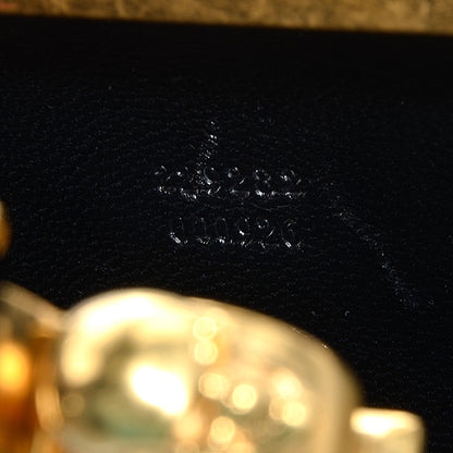 Alexander McQueen Silk Ocelot Print Skull Knuckle Box Clutch 9 of 9