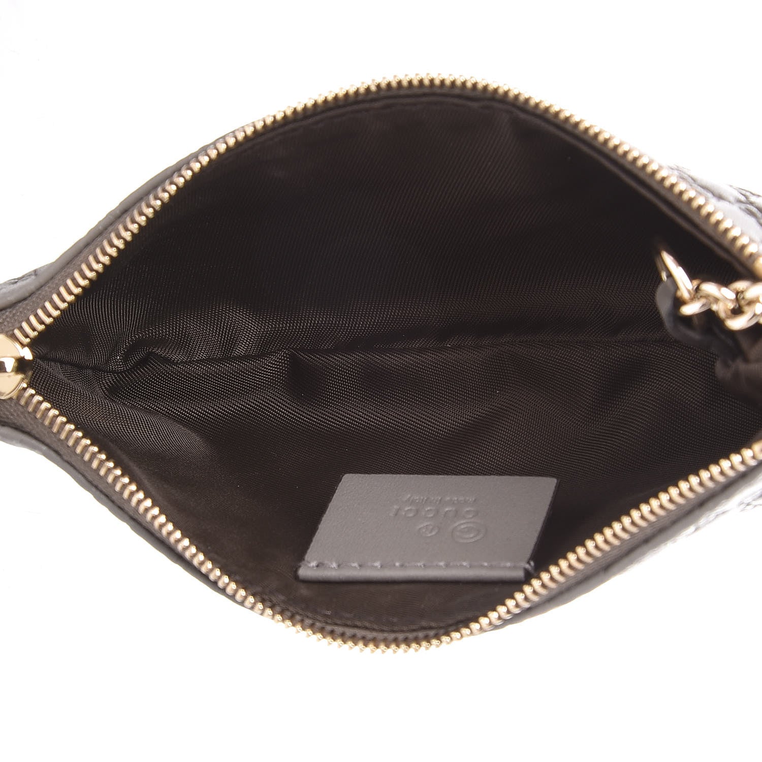 Gucci Soft Microguccissima Key Ring Coin Case Loess 5 of 8