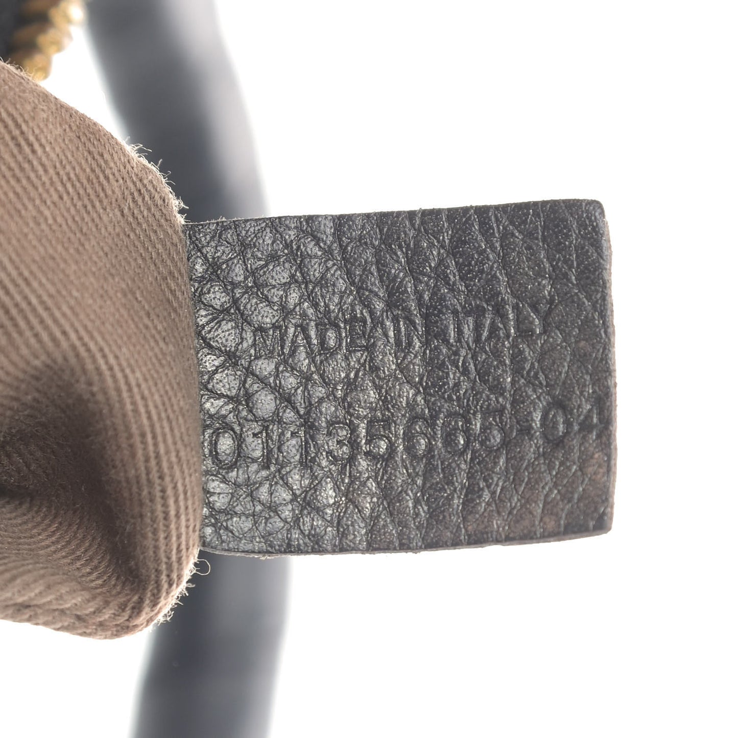 Calfskin Medium Marcie Satchel Black