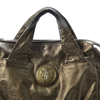 Gucci Metallic Medium Hysteria Tote Bronze 9 of 13
