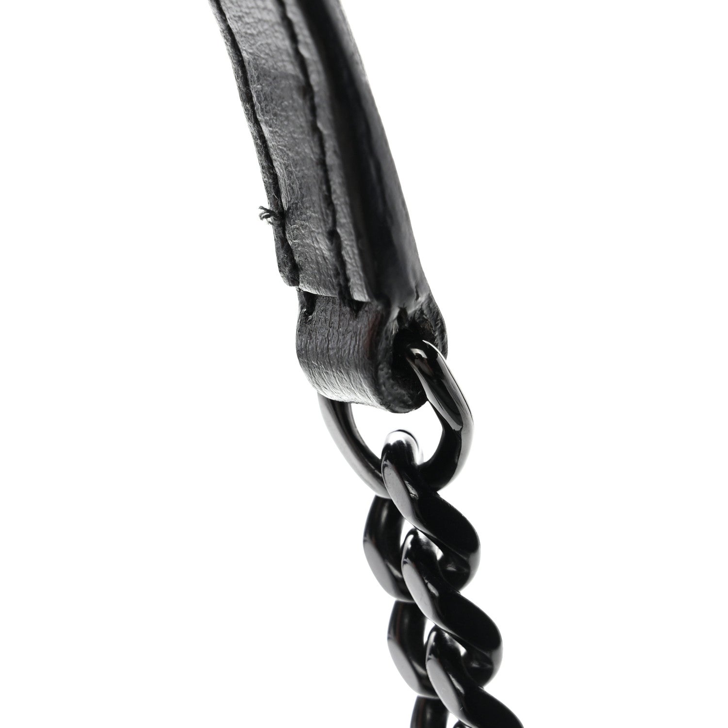 Saint Laurent Calfskin Medium Monogram Monochrome Sunset Black 15 of 15