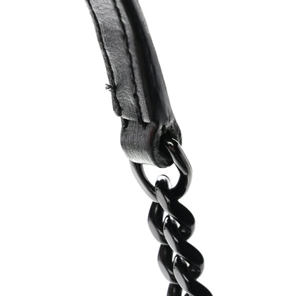 Saint Laurent Calfskin Medium Monogram Monochrome Sunset Black 15 of 15