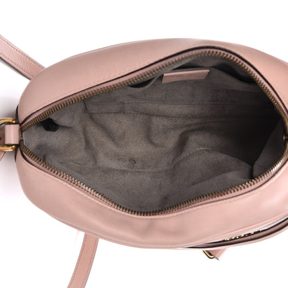 Gucci Calfskin Matelasse Small GG Marmont Chain Shoulder Bag Perfect Pink 4 of 15
