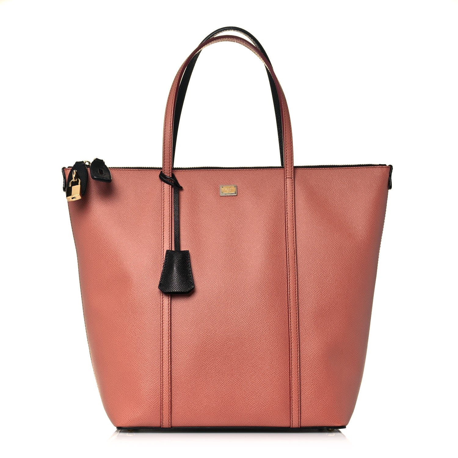 Dolce & Gabbana Dauphine Miss Escape Tote Pink Black 1 of 11