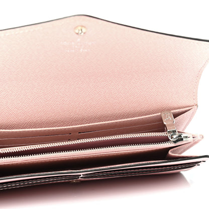 Louis Vuitton Epi Sarah Wallet NM Rose Ballerine 7 of 8