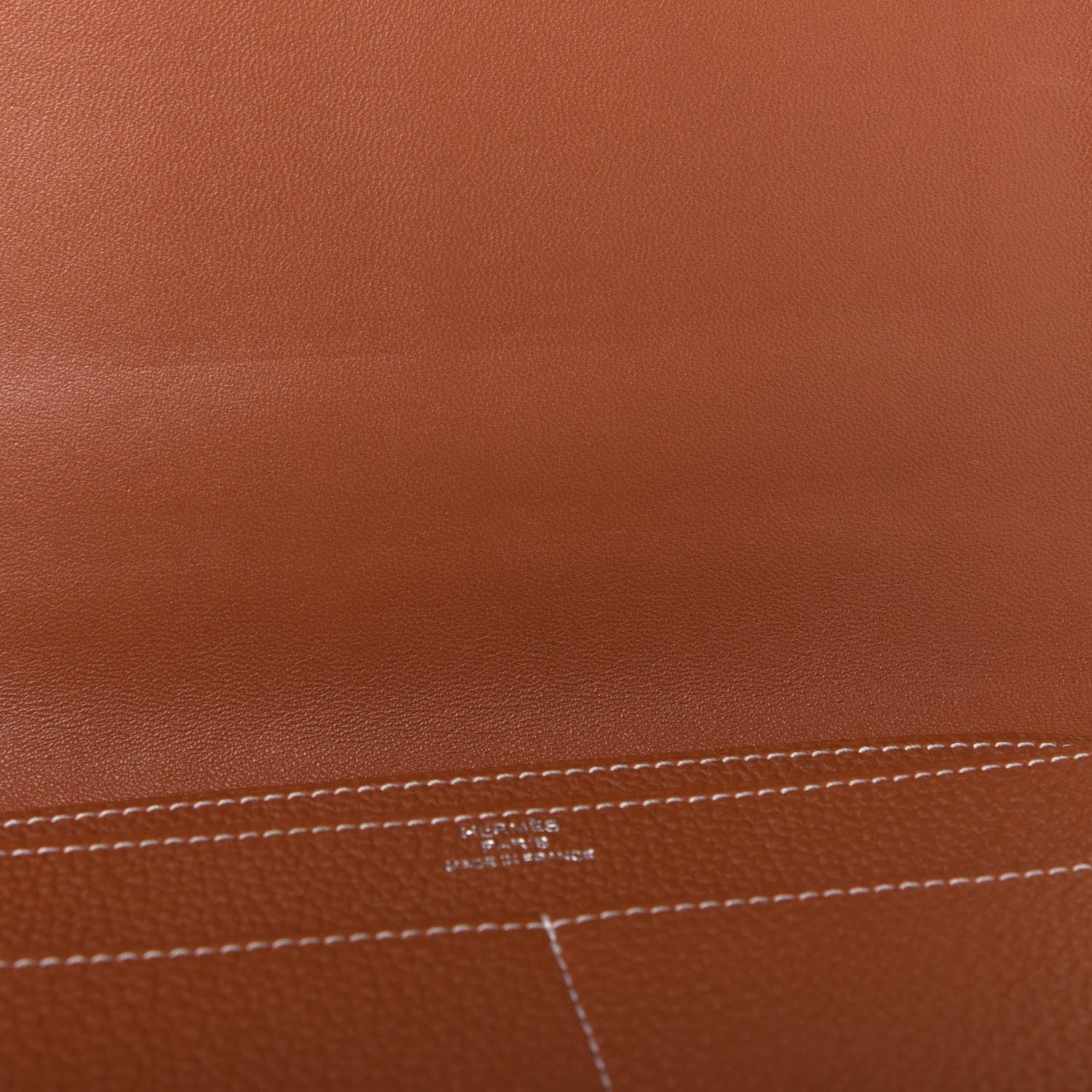Hermes Togo Dogon Duo Wallet Gold 8 of 14