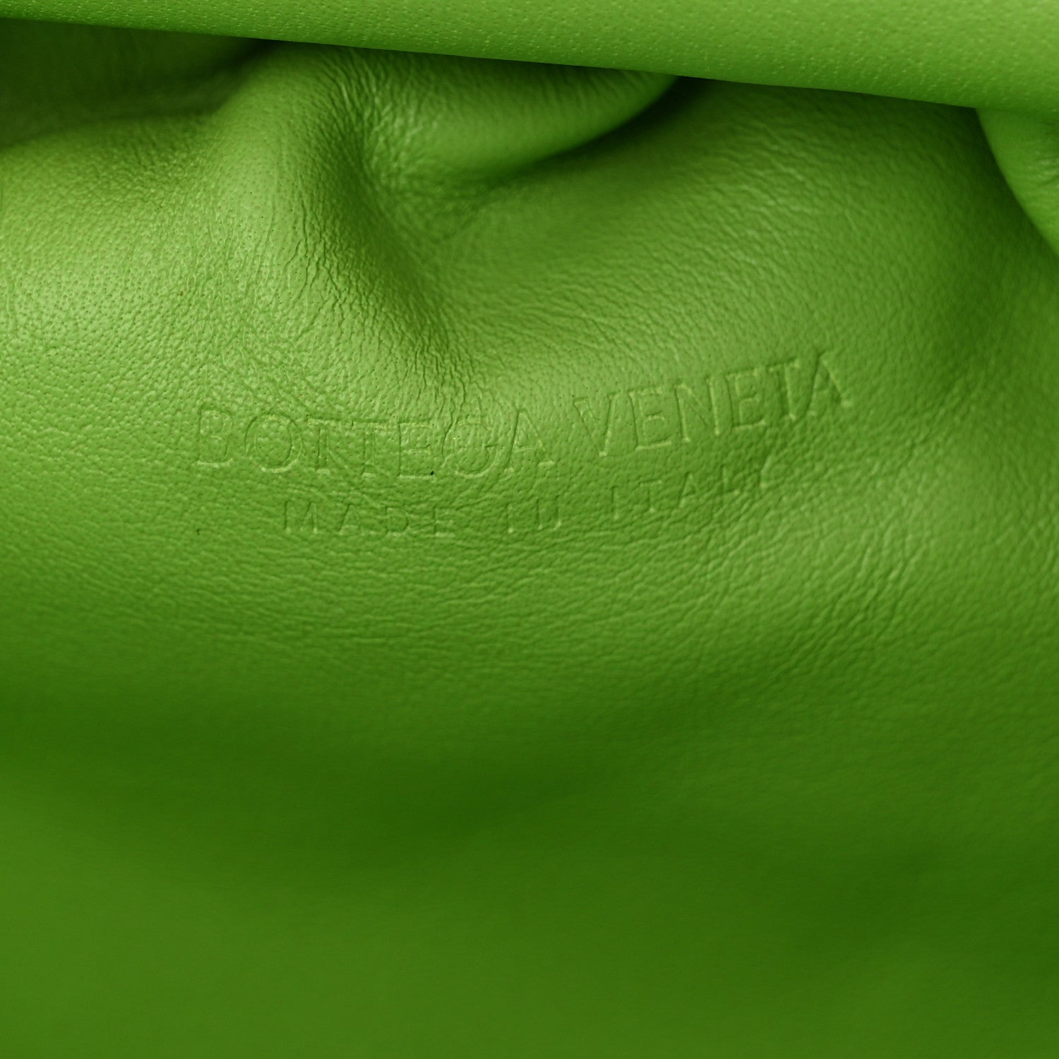 Bottega Veneta Butter Calfskin The Mini Pouch Acid Green 6 of 9
