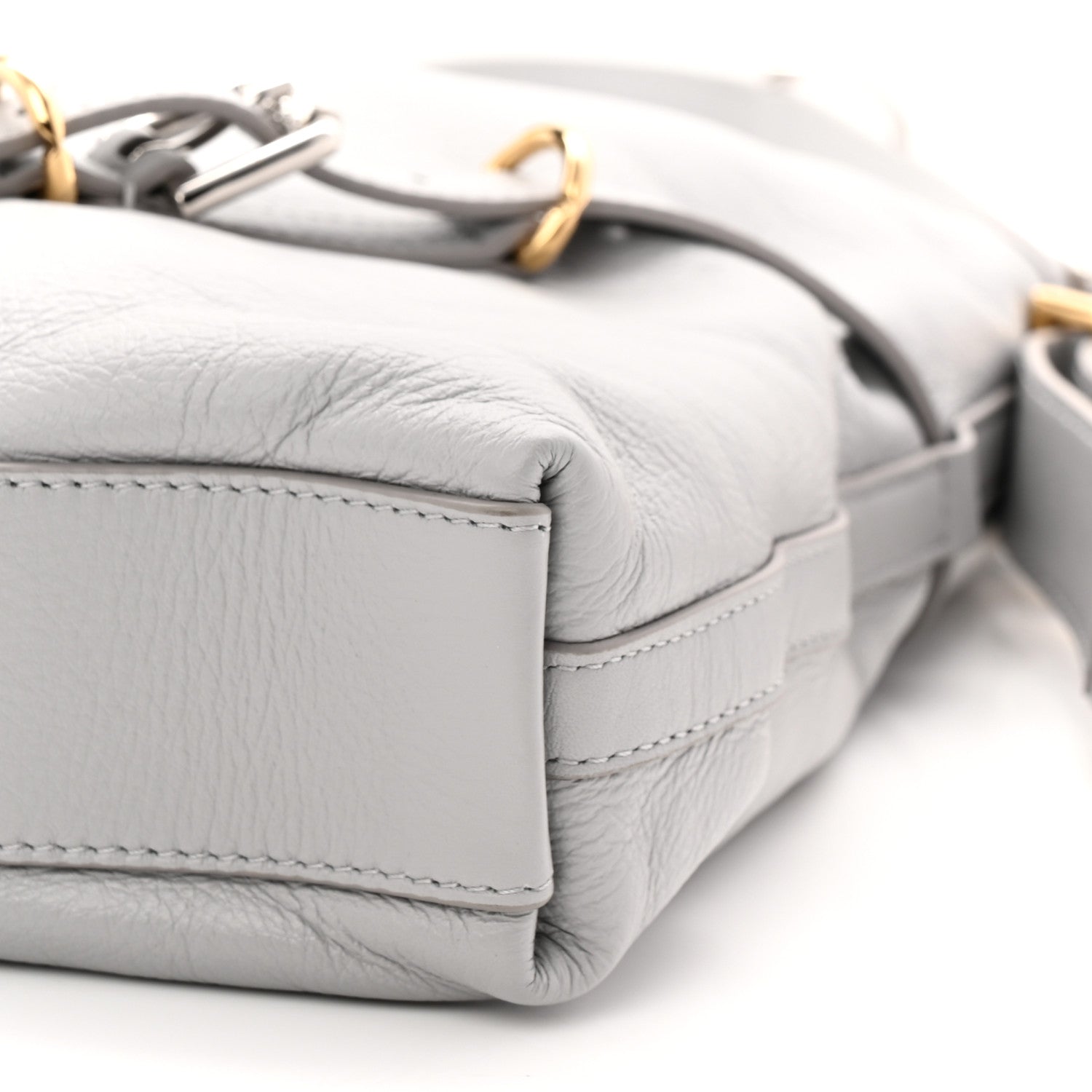 Givenchy Calfskin Medium Voyou Bag Light Grey 10 of 10