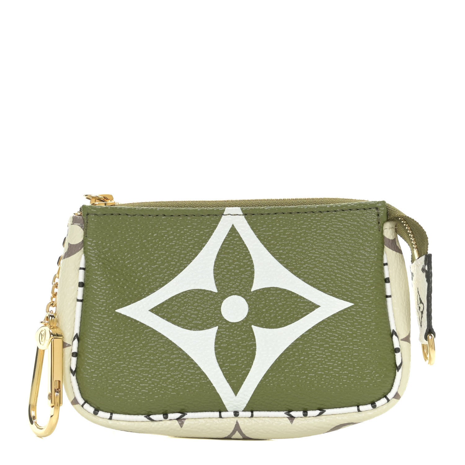 Louis Vuitton Monogram Giant Micro Pochette Accessories Kaki White 1 of 9