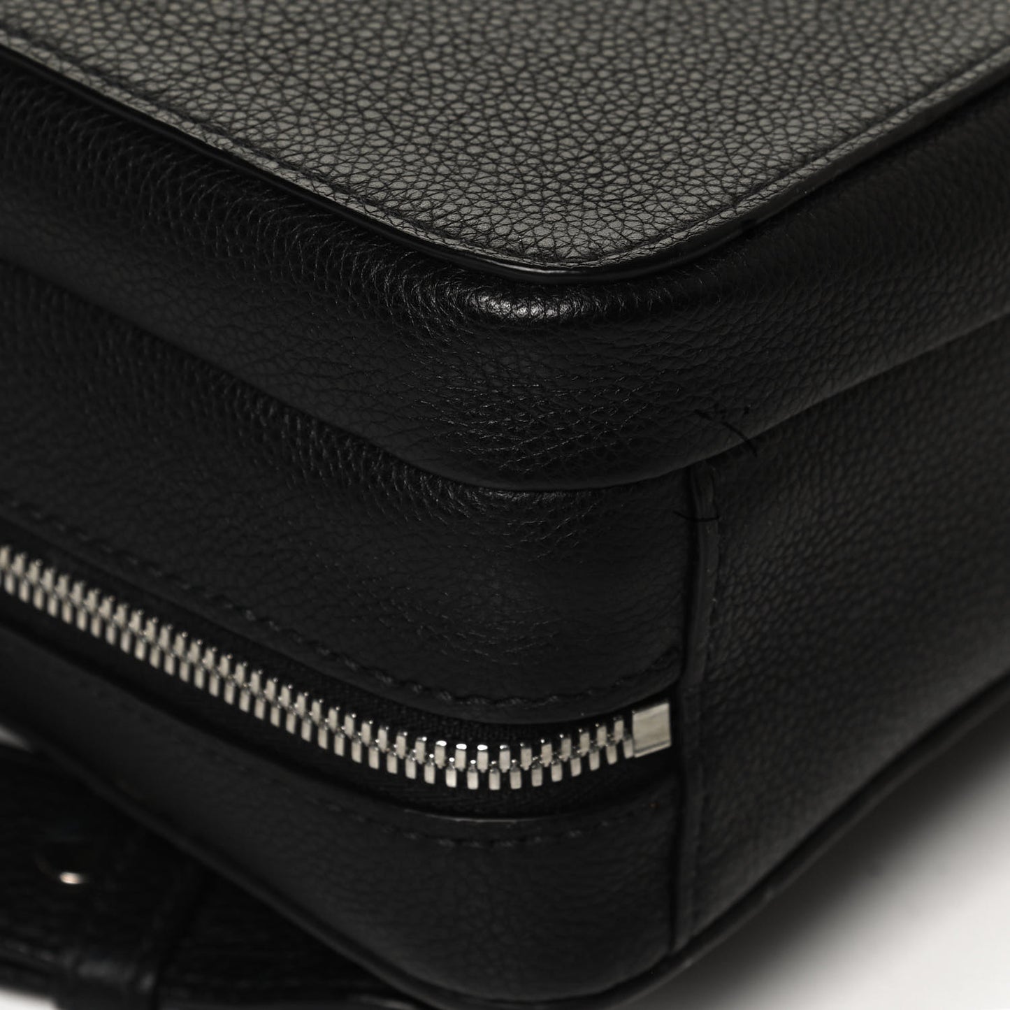 Vitello Daino Briefcase Backpack Black