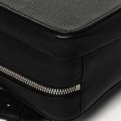 Prada Vitello Daino Briefcase Backpack Black 11 of 13