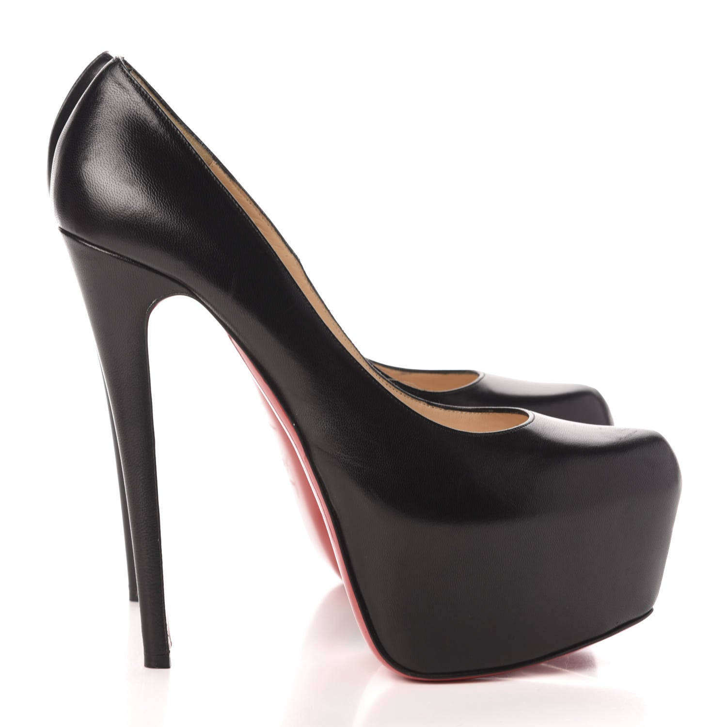 Christian Louboutin Kid Daffodile 160 Pumps 40.5 Black 4 of 7