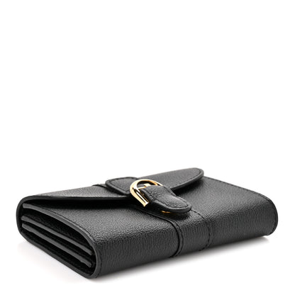 Delvaux Grained Calfskin Magic Brillant Card Holder Black 4 of 7