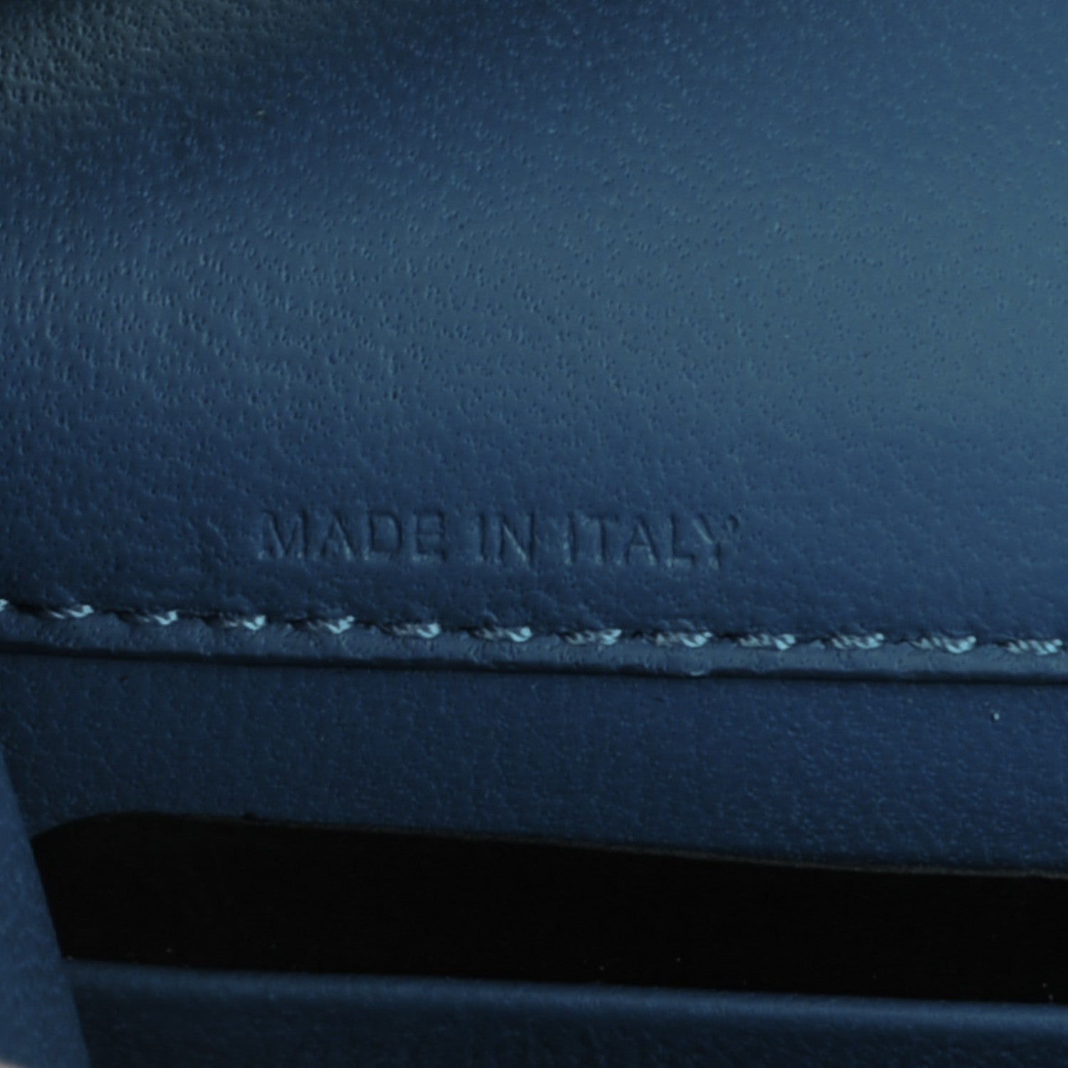 Givenchy Sugar Goatskin Pandora Chain Wallet Medium Blue 7 of 7