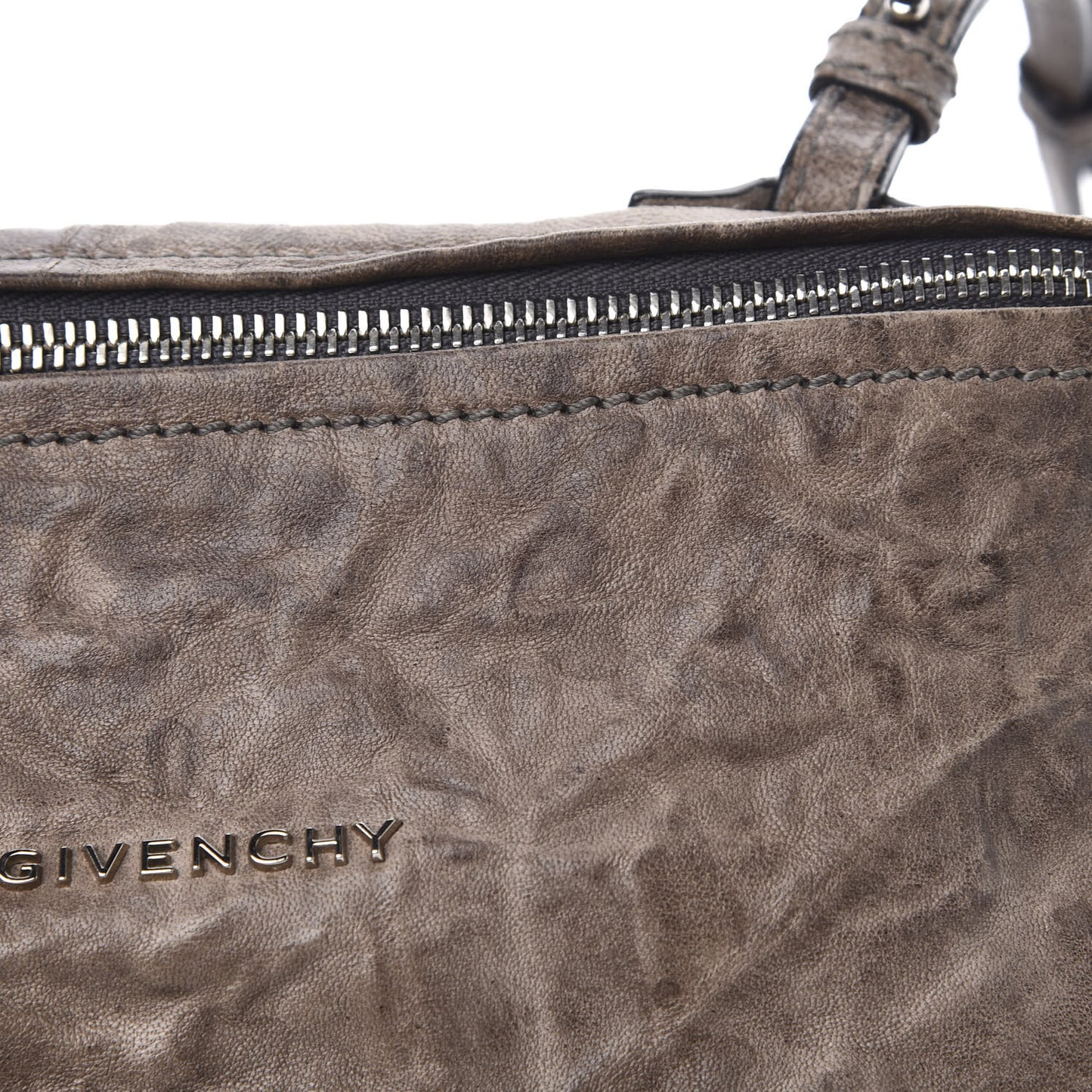 Tumbled Sheepskin Mini Pandora Charcoal