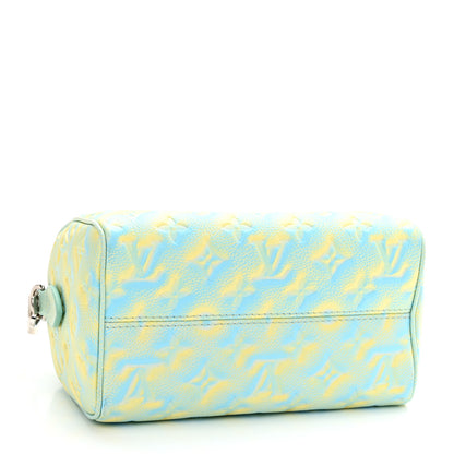 Louis Vuitton Empreinte Monogram Summer Stardust Speedy 20 Water Green 4 of 9
