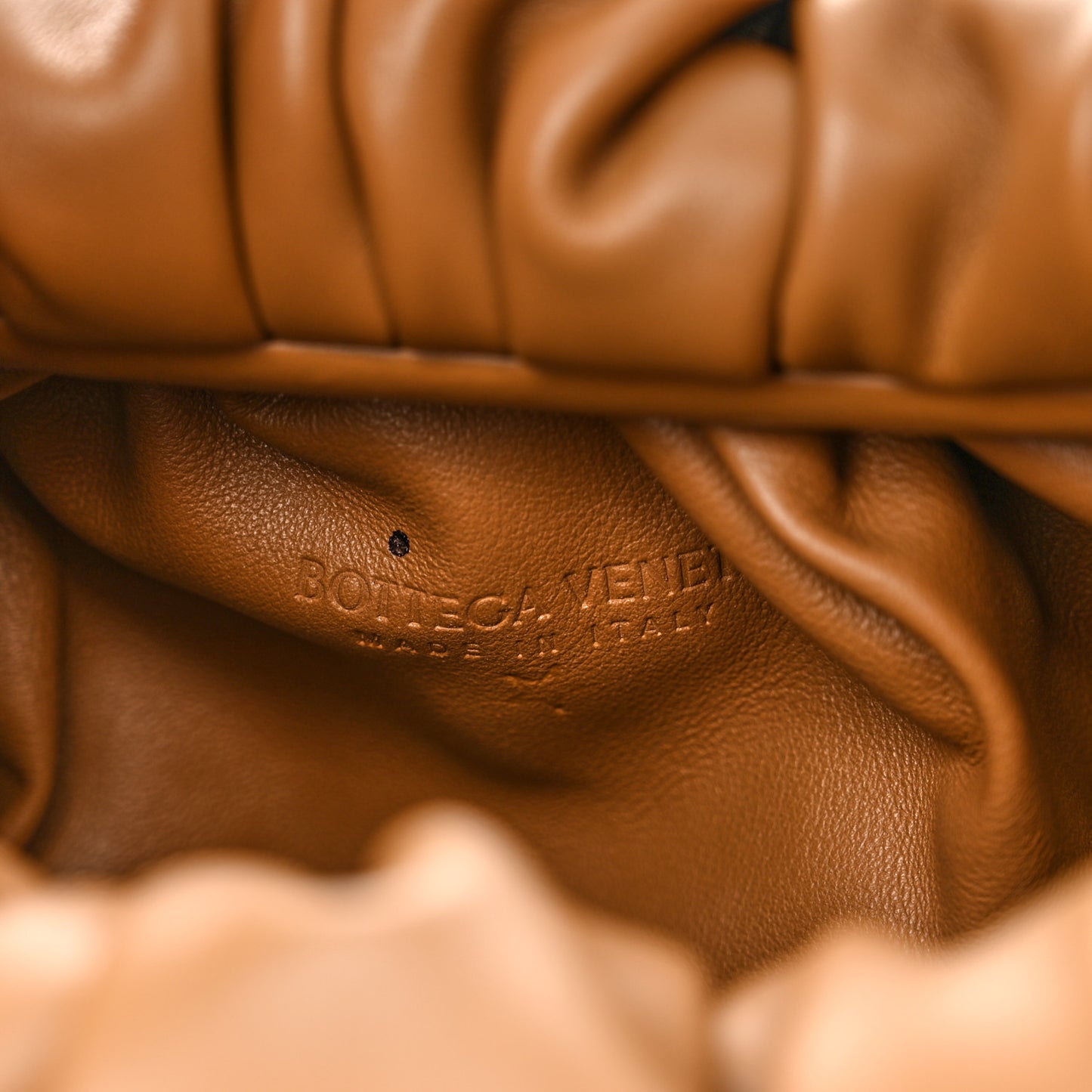 Smooth Butter Calfskin Small The Shoulder Pouch Moutarde