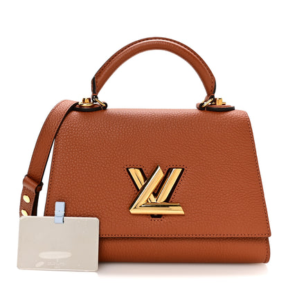 Louis Vuitton Taurillon Twist One Handle PM Caramel 3 of 11