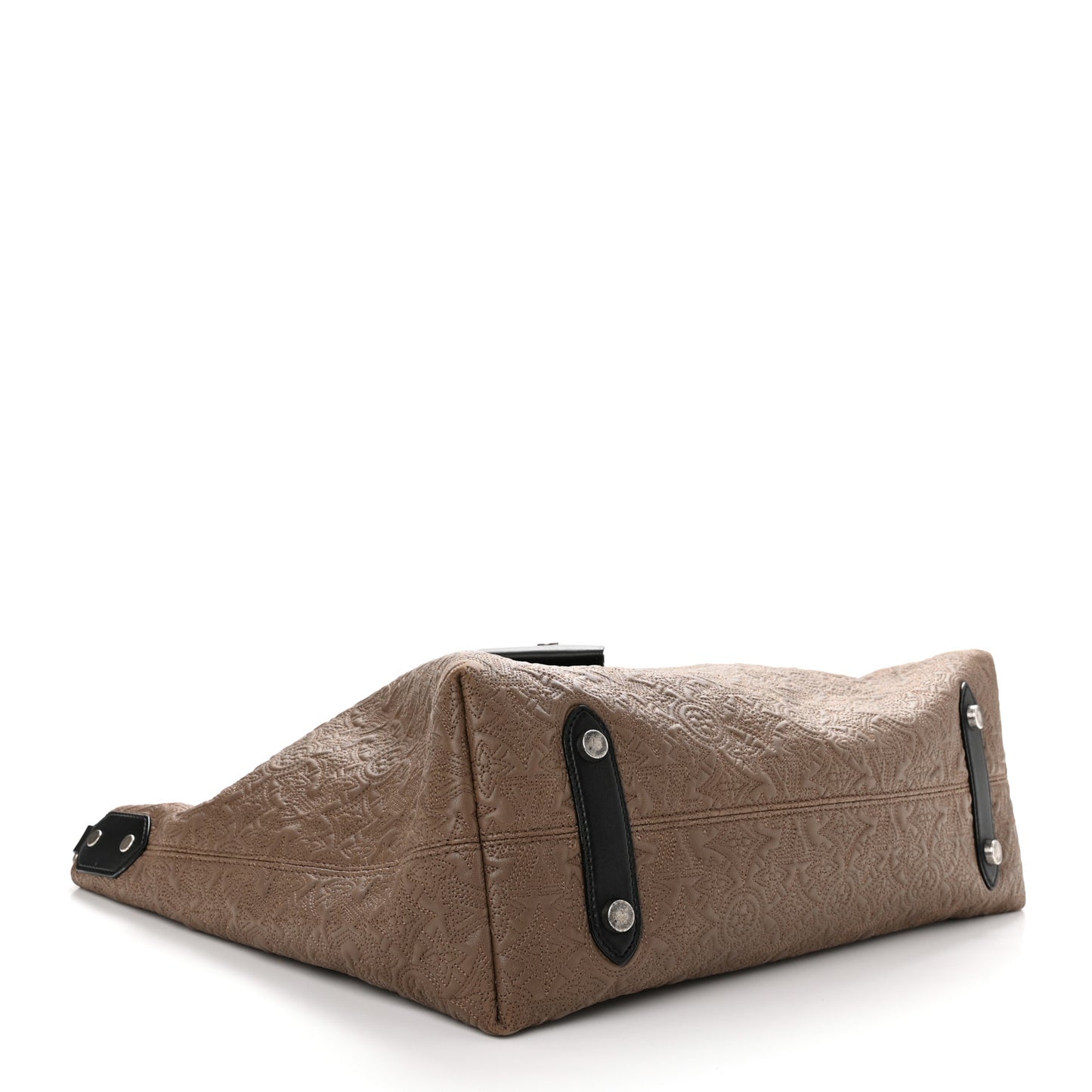 Monogram Lambskin Antheia Hobo GM Fumee