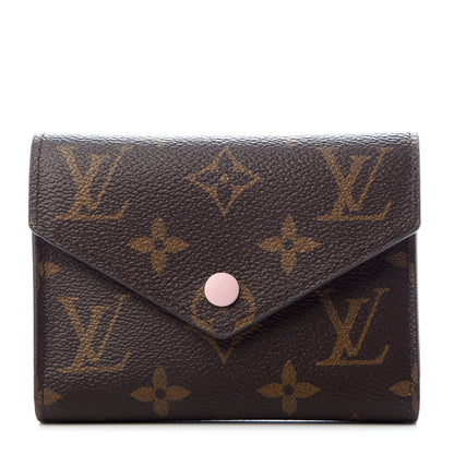 Louis Vuitton Monogram Victorine Wallet Rose Ballerine 1 of 7