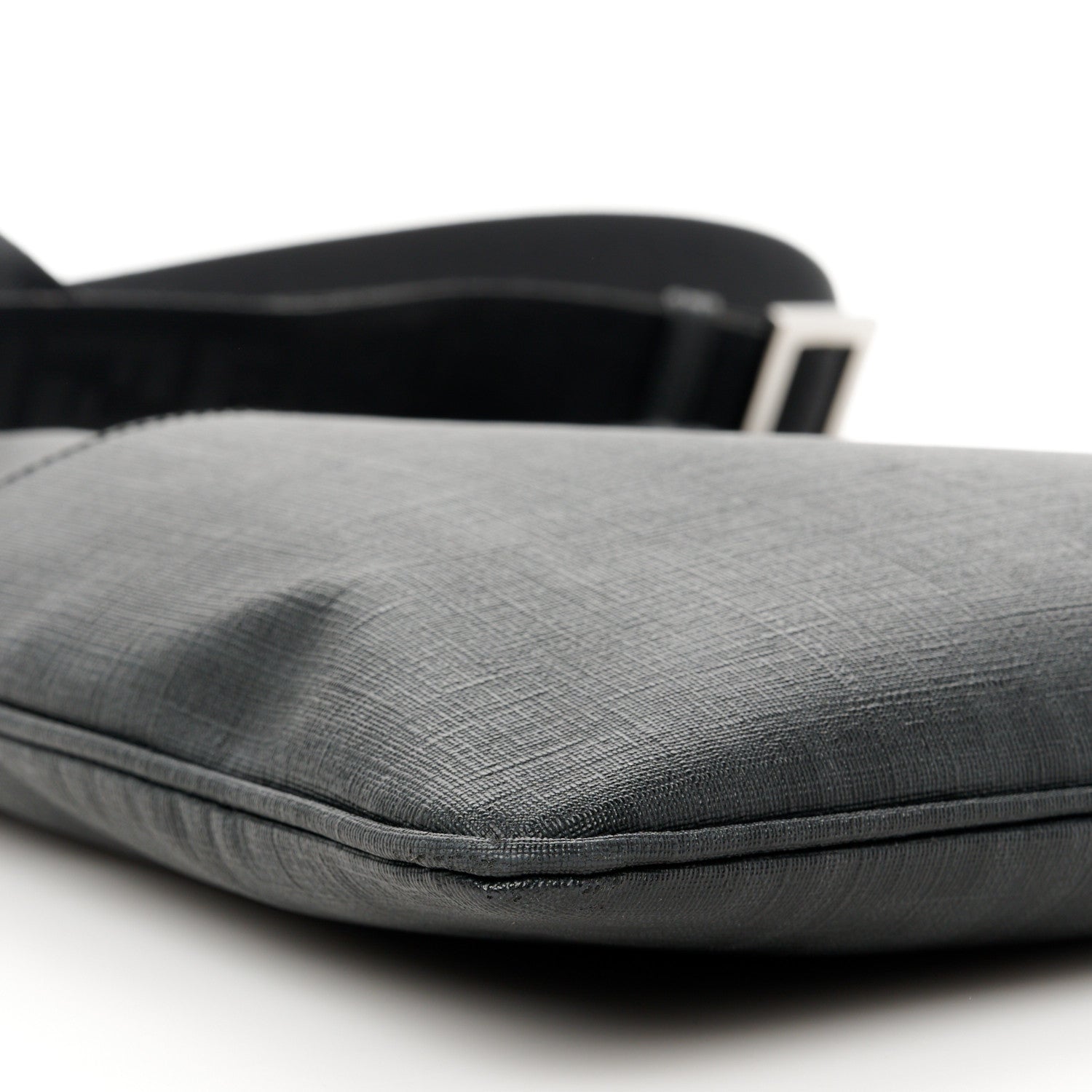Fendi Zucca Spalmati Messenger Bag Black 9 of 10