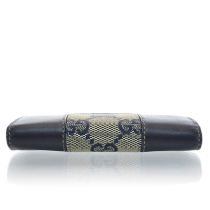 Gucci Monogram Web Compact Wallet Navy 5 of 10