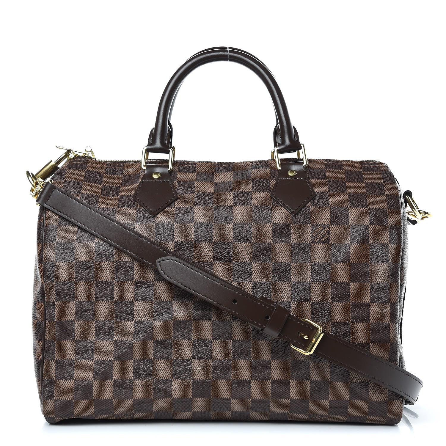 Louis Vuitton Damier Ebene Speedy Bandouliere 30 1 of 15