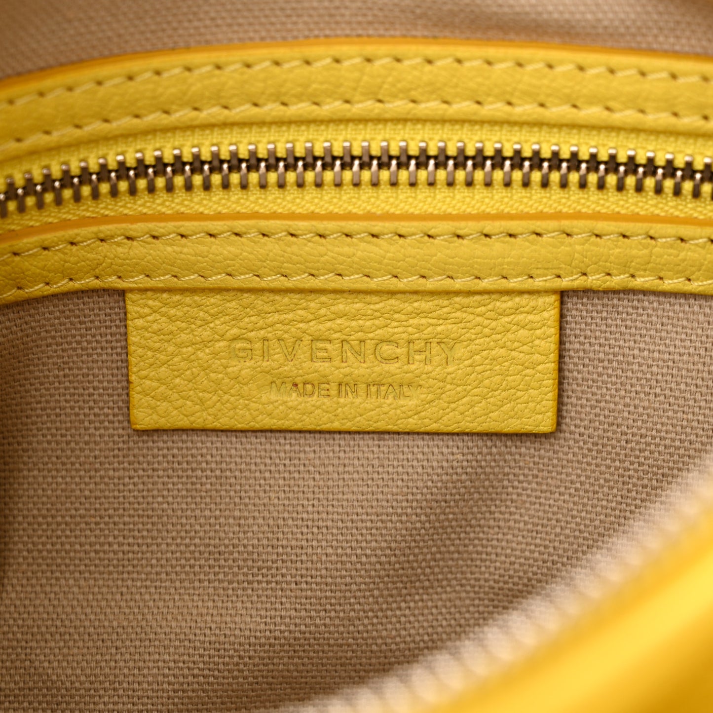 Sugar Goatskin Mini Pandora Yellow