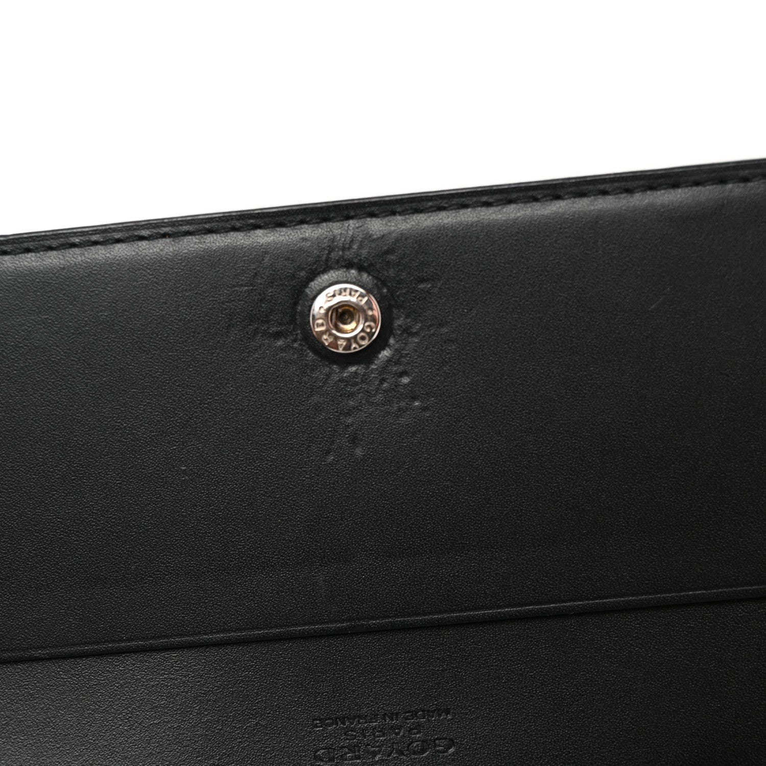 Goyard Goyardine Long Bi-Fold Wallet Black 8 of 12