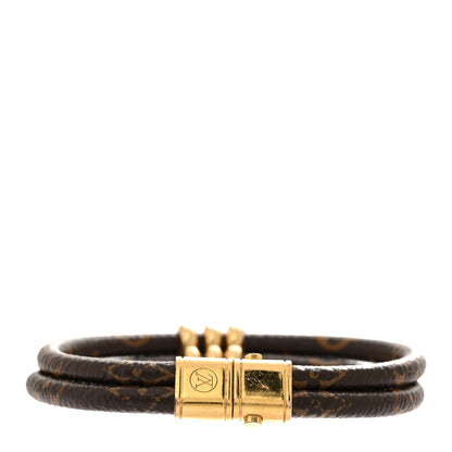 Louis Vuitton Monogram Keep It Twice Bracelet 17 3 of 5