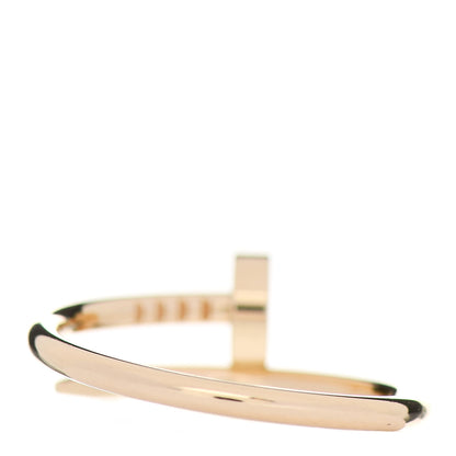 Cartier 18K Yellow Gold Small Juste Un Clou Ring 53 6.25 3 of 5