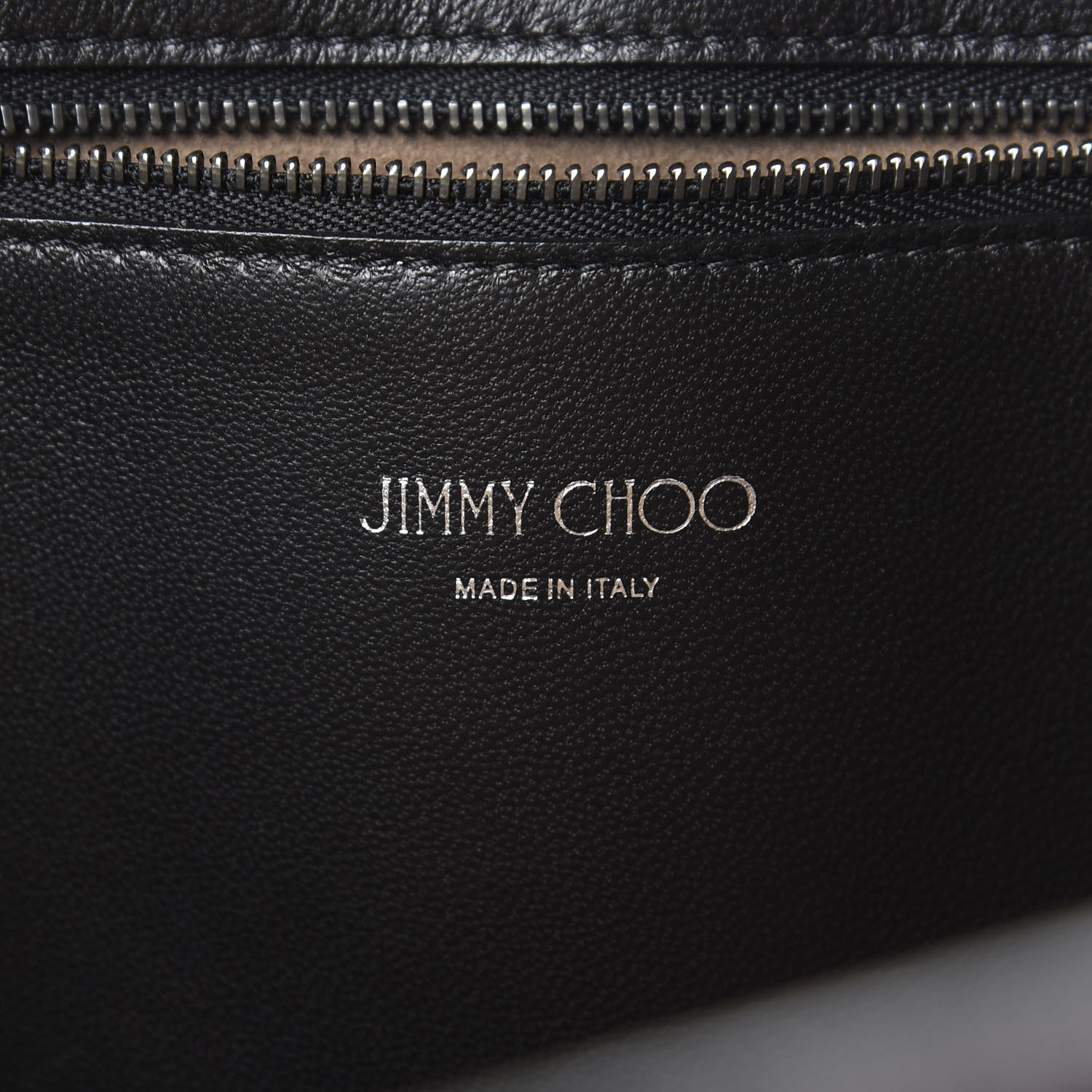 Jimmy Choo Suede Grained Calfskin Twist East West Tote Bordeaux Black 7 of 9