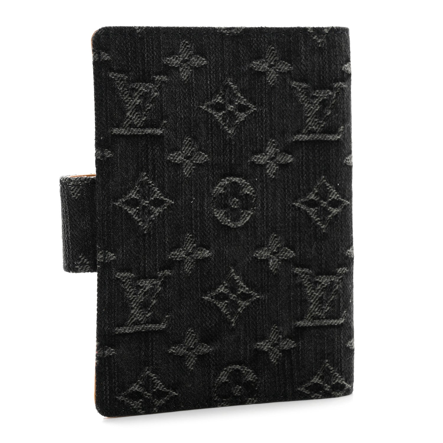 Louis Vuitton Denim Monogram Agenda PM Black 3 of 8