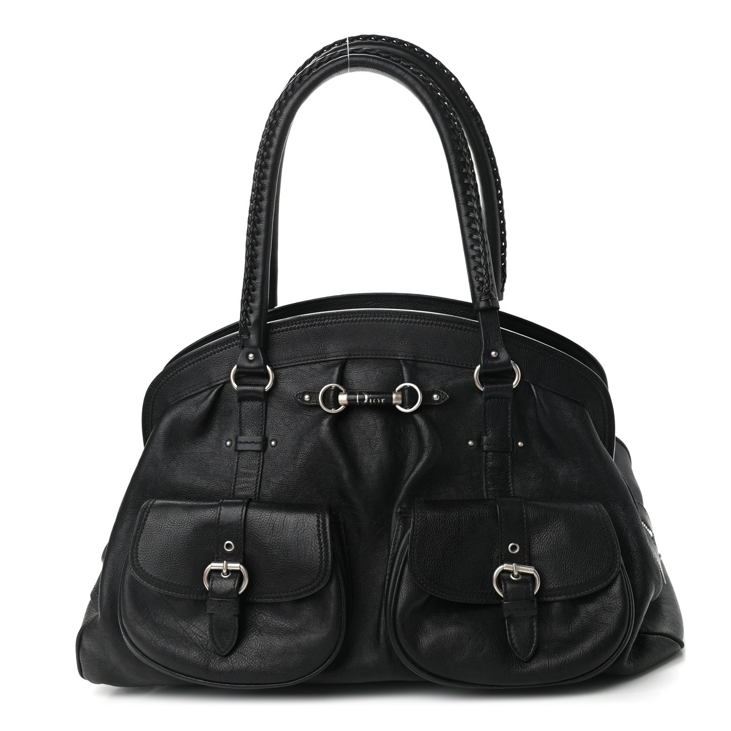 Calfskin My Dior Satchel Black