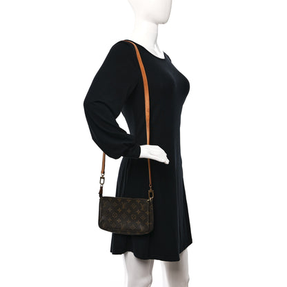 Louis Vuitton Monogram Accessories Pochette Long Strap 2 of 12
