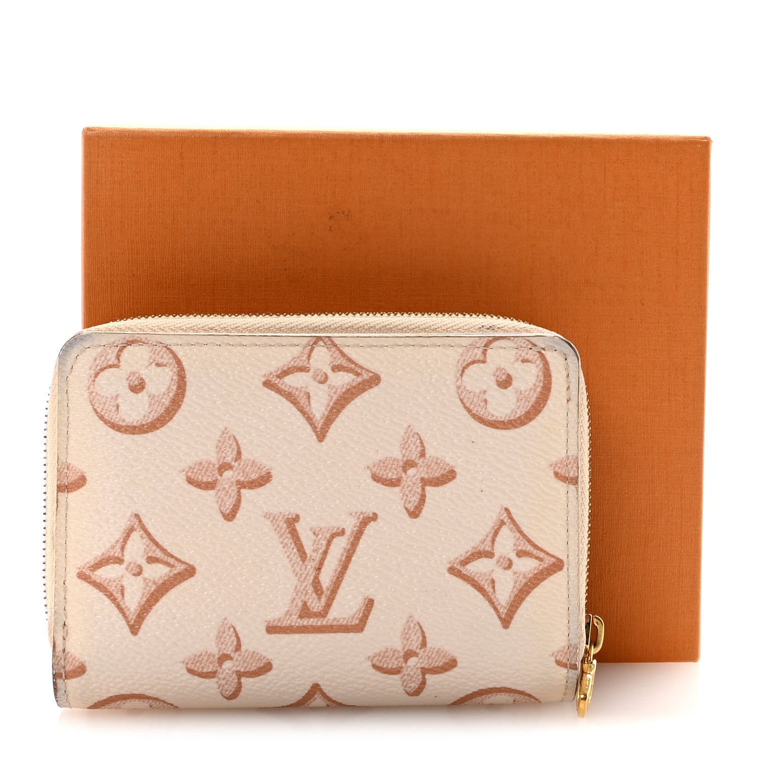 Louis Vuitton Monogram Fall for You Zippy Compact Wallet Beige Clair 7 of 7