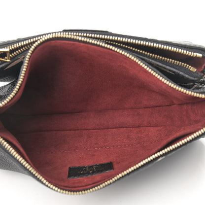 Louis Vuitton Empreinte Monogram Giant Multi Pochette Accessories Black Beige 5 of 9
