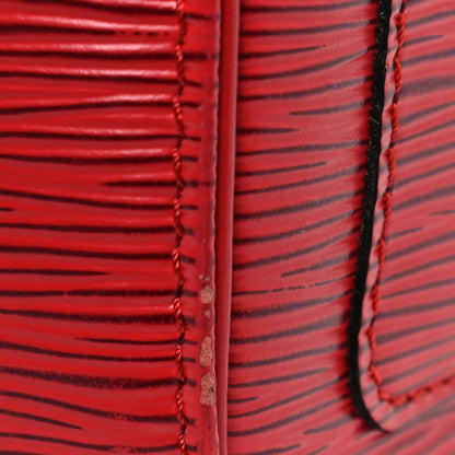 Louis Vuitton Epi Speedy 30 Castillan Red 11 of 11