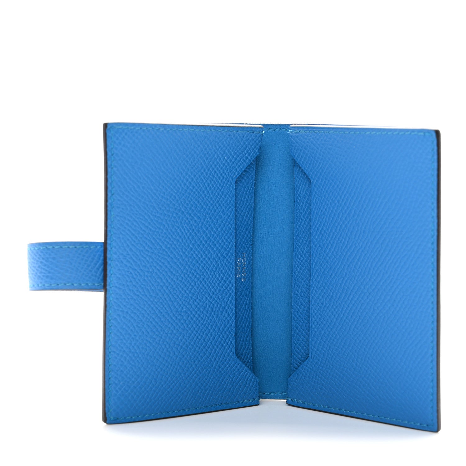 Hermes Epsom Bearn Card Holder Wallet Turquoise 1812061 – FASHIONPHILE