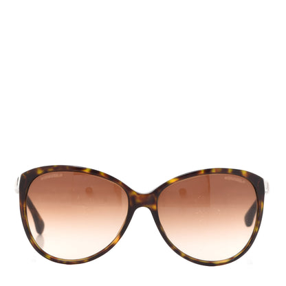 Chanel Acetate Polarized CC Sunglasses 714/S9 Dark Tortoise 2 of 8