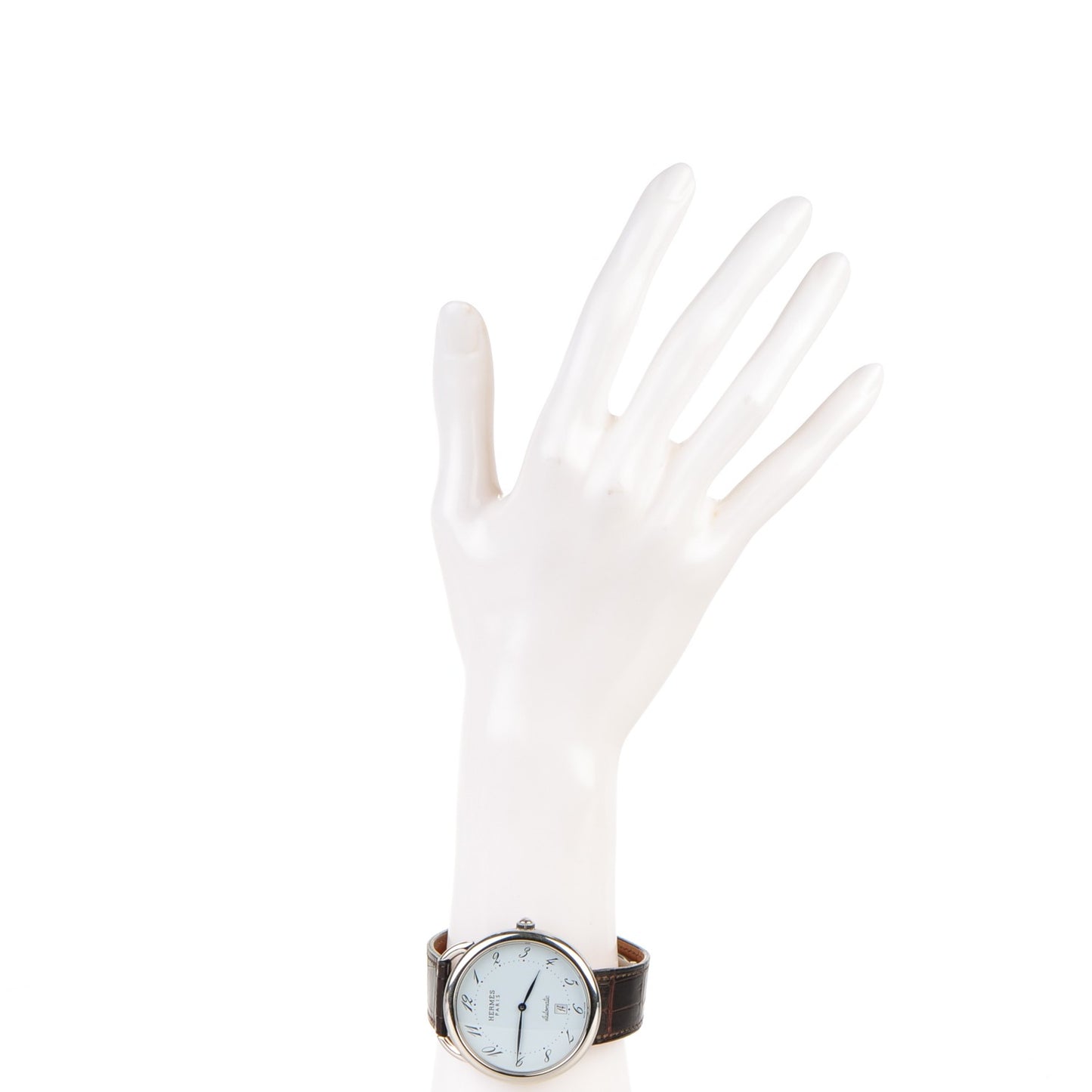 Stainless Steel Alligator 41mm Arceau Automatic Watch Havane