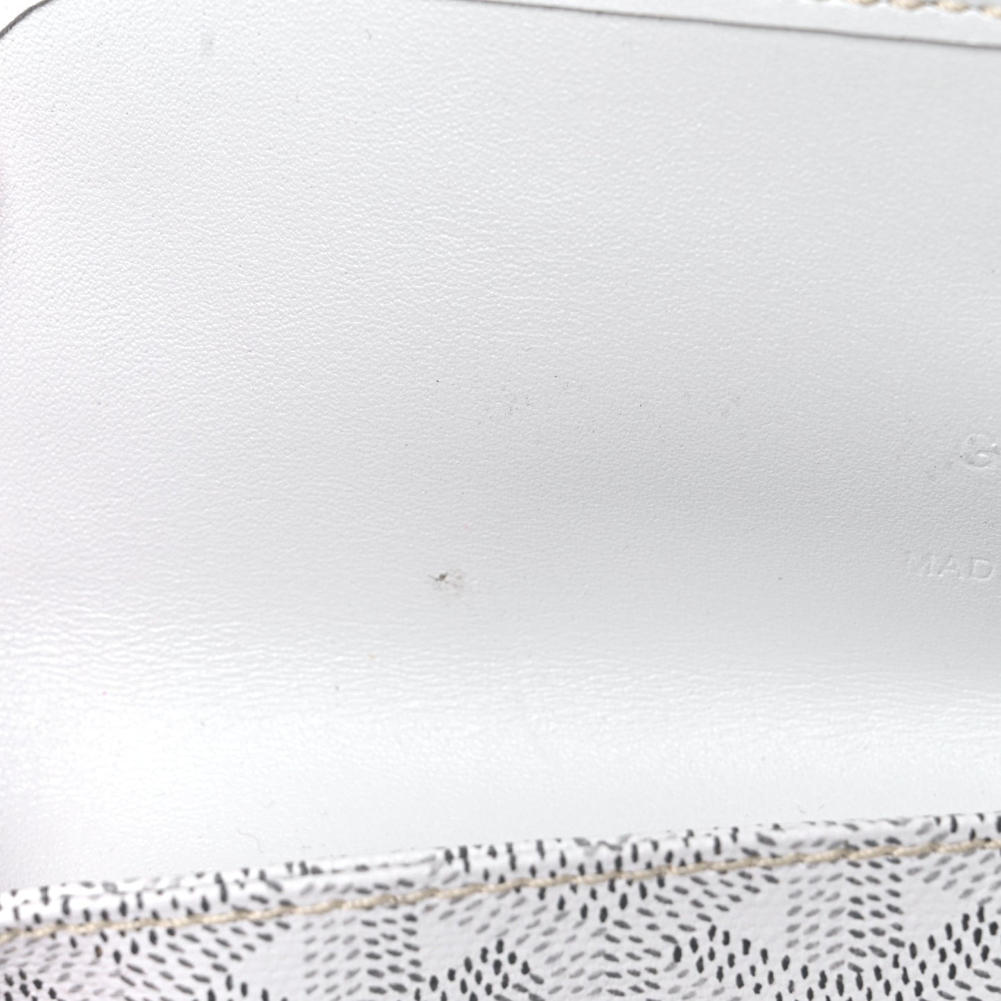 Goyardine Saint Louis PM White