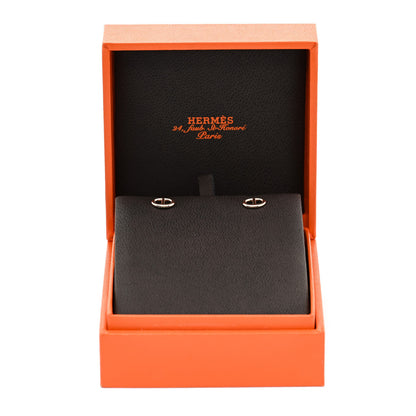 Hermes 18K Rose Gold TPM Farandole Stud Earrings 6 of 6