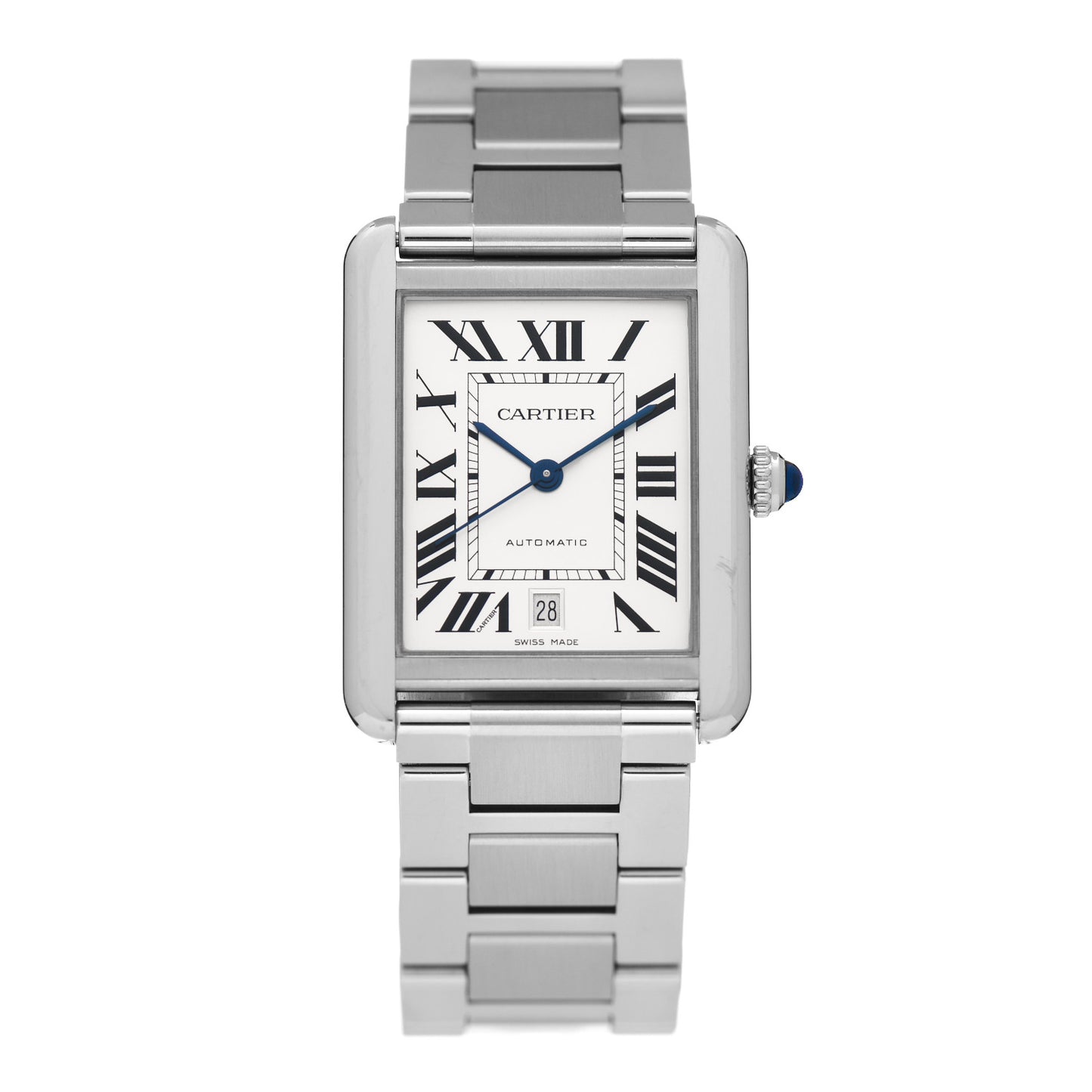Stainless Steel 31mm Tank Solo Automatic Watch