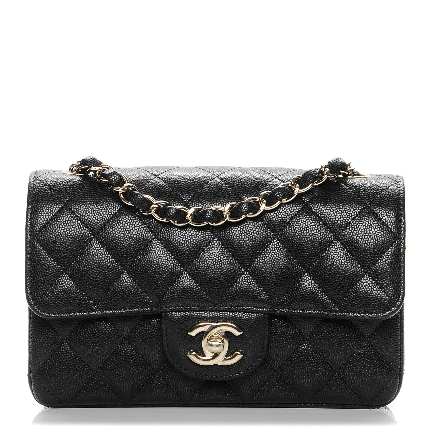 Chanel Caviar Quilted Mini Rectangular Flap Black 1 of 7